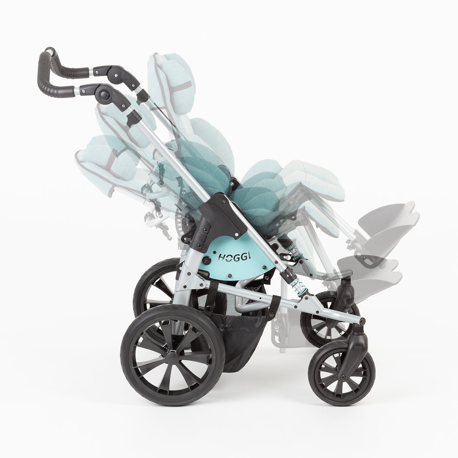 Hoggi Bingo Evolution Tilt-in-Space Adaptive Stroller for Children Who Need High Postural Support