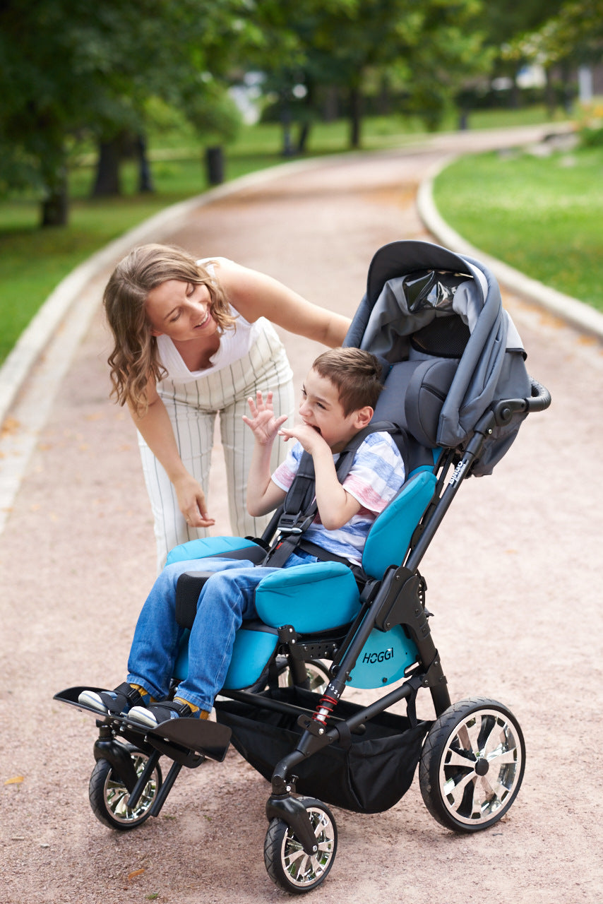 Huggi Stroller Hoggi Bingo Evolution Tilt-in-Space Adaptive Stroller for Children Who